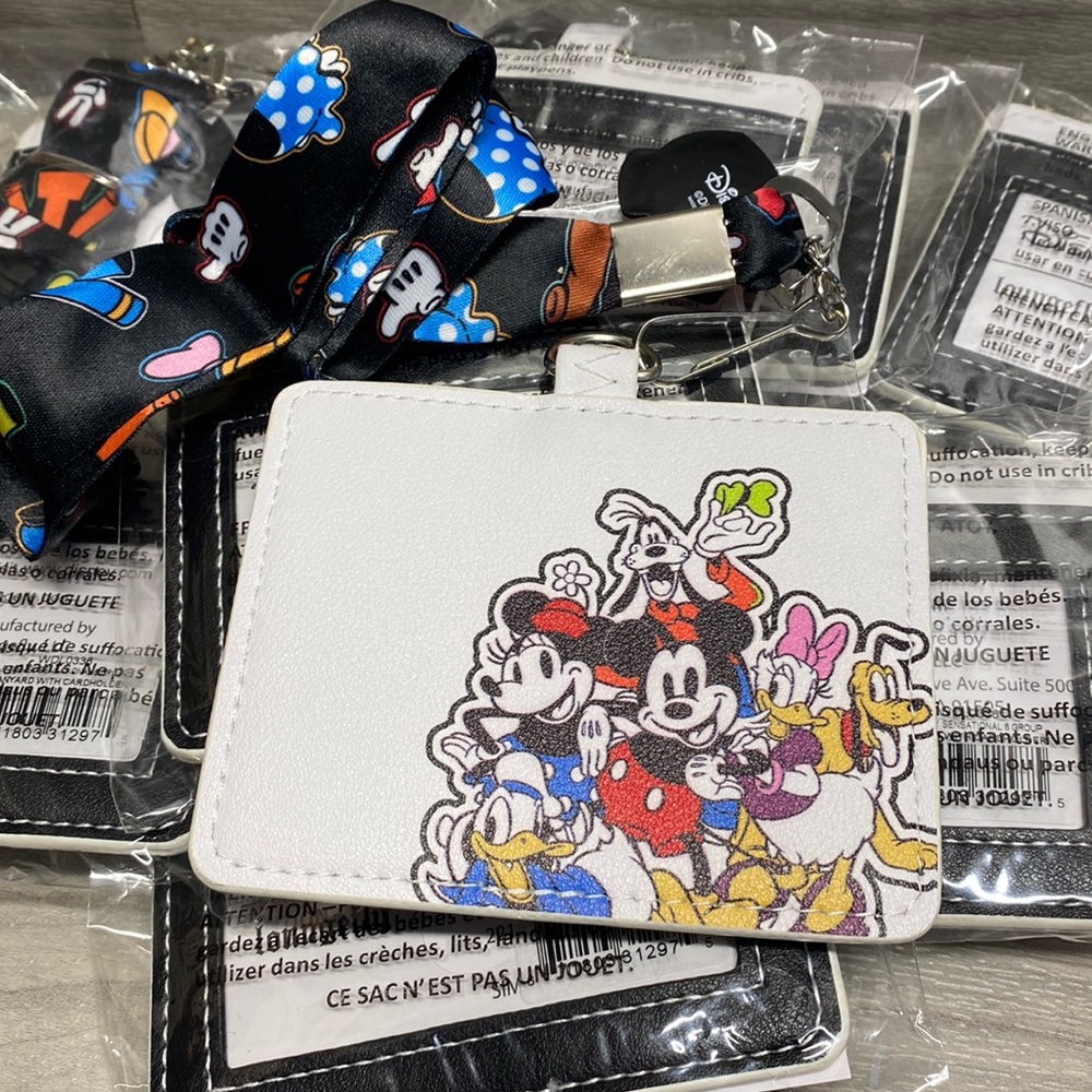 Loungefly Disney Sensational Six Lanyard With Cardholder
